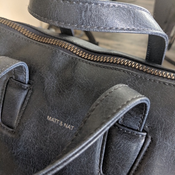 Matt & Nat Handbags - Matt & Nat Mitsuko Vegan Leather Satchel